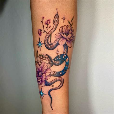 snake shin tattoo|100+ Charming Snake Tattoo Designs with Meaning。